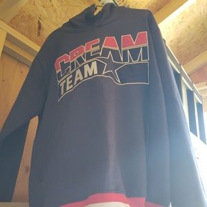 Cream team sweat suit